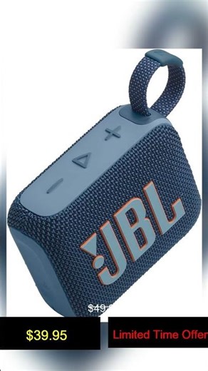 JBL Go 4 - Ultra-Portable, Waterproof and Dustproof Bluetooth Speaker, Big Pro Sound with Punch