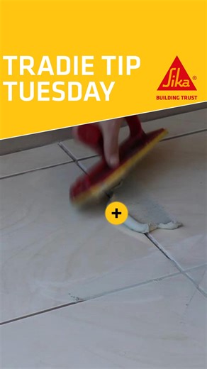 Did you know that the best grouting results start even before you mix? Here are some top #TradieTips from the team. 💡 | Sika Australia