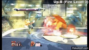 SSBB Fire Mario Mod on Make a GIF