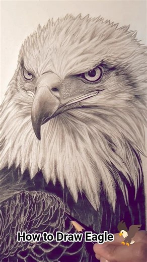 How to Draw An Eagle #art #drawing