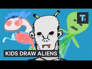 Kids explain what they think aliens will look like