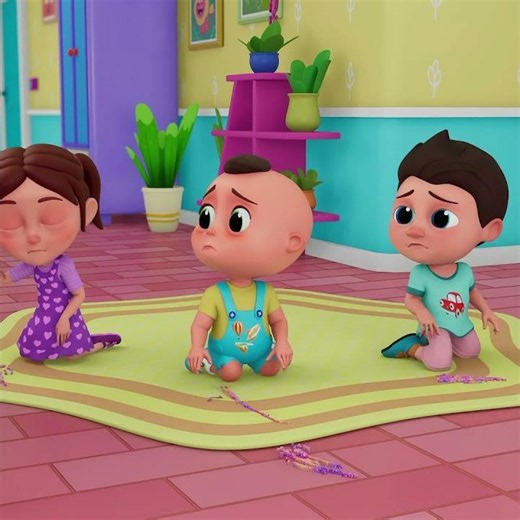 The slime escaped! How do we clean it up? 🧼✨ #kidsongs #kidscartoon #educational #shorts