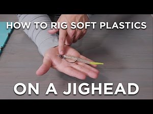 How To Rig Soft Plastics on a Jighead (Weedless) | Toadfish Inshore