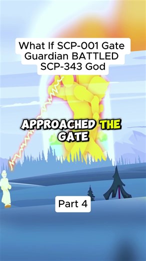 SCP 001 vs SCP 343!#fyp #scp #scptiktok #animation #animationtiktok | scp