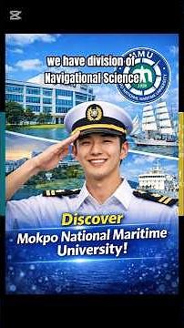 A World-Class Maritime University in Korea. Mokpo National Maritime University (#1) #목포해양대학교 #해사대학