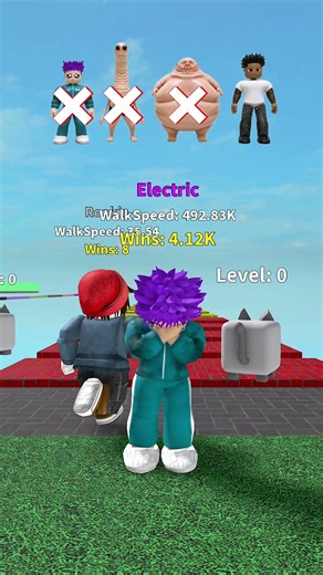 Thanos vs Speed Challenge Roblox 😂 #roblox #rblx #robloxshorts