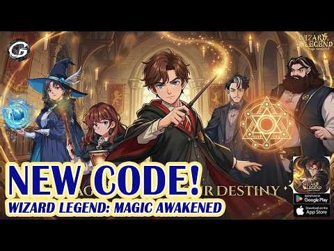 🎁 Wizard Legend: Magic Awakened All Trust 3 Giftcodes & How to Redeem Codes - Mobile Game (Android)