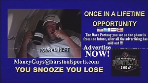 133K views · 1.7K reactions | The reviews and ratings are in. The Pro Football Football Show is best pro football show on tv. There are no ad spots left. But let’s hypothetically say our sales teams didn’t sell it all and I decided to take matters into my own hands. Contact dave@barstoolsports.com | David Portnoy - El Presidente | Facebook