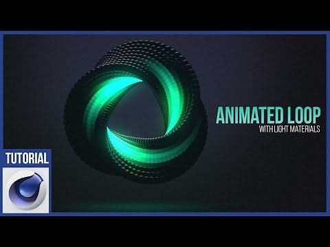 Animated Loop Cinema 4D Tutorial