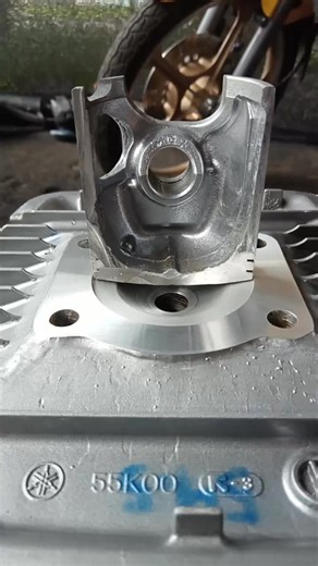 Exploring a Motorcycle Engine Component in Detail