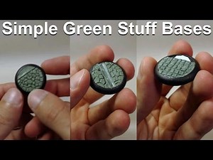 Tutorial: Simple Green Stuff Bases