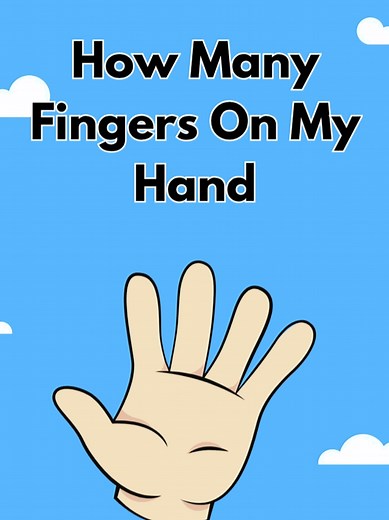Interactive Finger Counting Rhyme for Kids