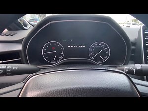 2019 Toyota Avalon Start-Up