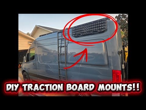 DIY $50 Traction Board Maxtrax Roof Rack Mount Hybrid Magnetic