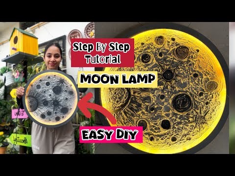 DIY Moon Lamp | Easy Step-by-Step Tutorial