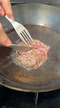 お家でさわやかのハンバーグを作ってみた #さわやかハンバーグ #鉄フライパン #再現レシピ