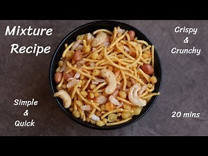 Mixture Recipe | South Indian Mixture | How to Prepare Mixture Recipe - DV Recipes