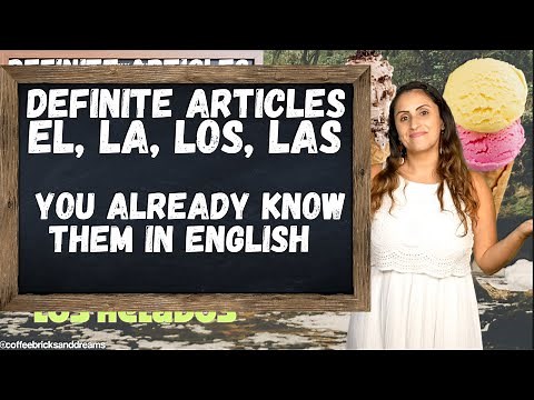 Definite Articles in Spanish (FREE Review sheet)🤔 (Lesson 26)
