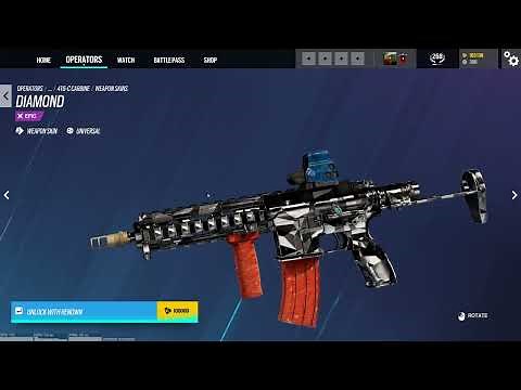 Unlocking Diamond Skin | Rainbow Six Siege