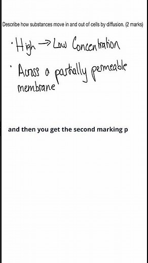 GCSE BIOLOGY EXAM QUESTION!