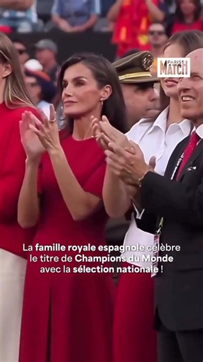 La famille royale espagnole en liesse après la victoires de la sélection nationale ❤️🇪🇸