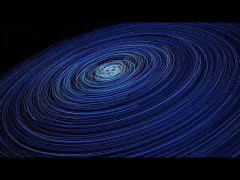 Deep Blue Orbit 4K 10 Hours ⚡ Animation Background for Coding & Focus