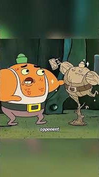 SpongeBob works at the tough‑guy club. #spongebob #cartoon #funny #fyp