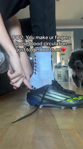 Football Struggles: Losing Circulation for Boots