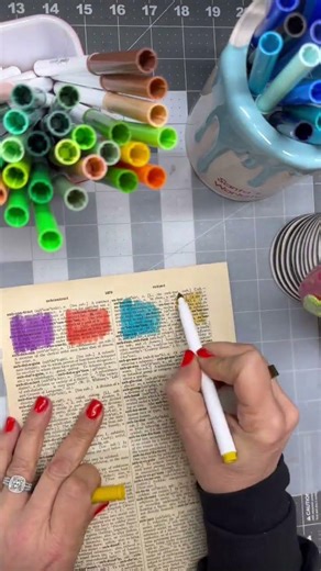 Out of Ink?! Try This Marker Ephemera Hack #junkjournal #markerhack #ephemera