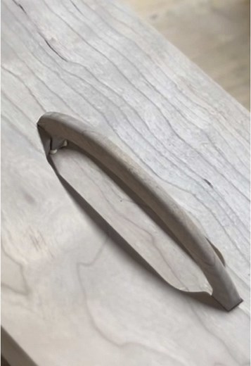 Handcrafted Drawer Pull Using Router Template