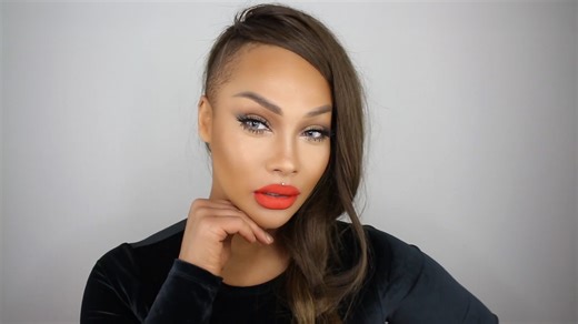 I finally mastered false lashes!