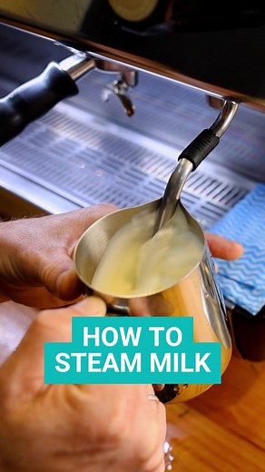 Here’s how to steam the silky milk that you want for your latte art ☕️ This is the part 2 video to the reel we posted last week about fixing frothy and bubbly milk. Hope it helps 🤟 #makecoffeebetter #coffeevideo #coffeetraining #howtomakecoffee #coffeetips #baristatraining #baristaproblems