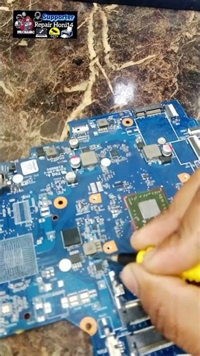 AMD motherboard - HP laptop explained for beginnersHP laptop motherboard repair step by step #bzu