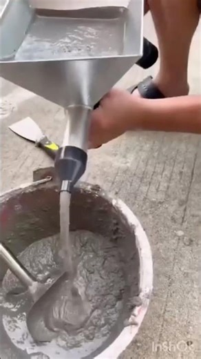 Automatic Cement Caulking Applicator with Multiple Nozzles #machine #constructionmaterial