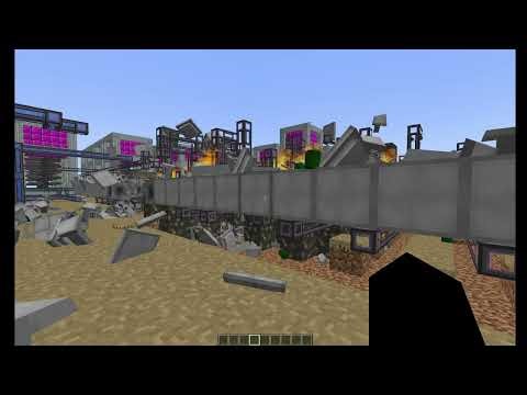 RBMK reactor explosion | minecraft | 1.18 NTM