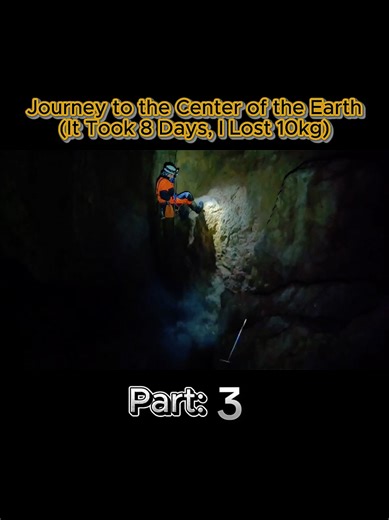 part(1) Journey to the center of earth (it took 8 days, I lost 10kg) #worldwide #worldwide #usa #fyp #trending