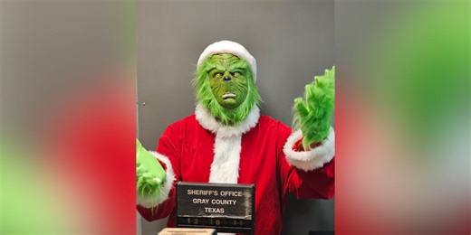 Grinch escaped after being taken into custody, officials say
