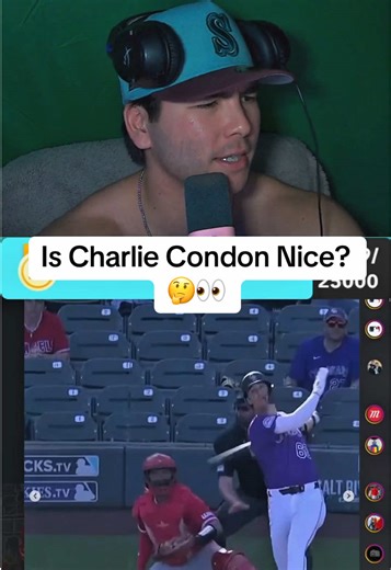 This Charlie Condon Kid Looks Nice 👀🔥 #rockiesbaseball #rockies #springtraining #prospect #fypシ