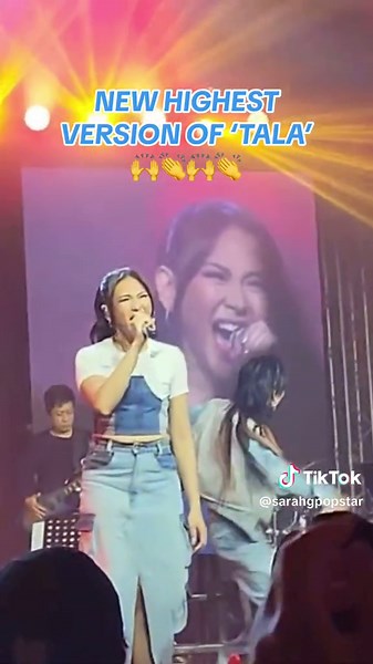 Live Vocals Performance by Sarah Geronimo | Tala High Note