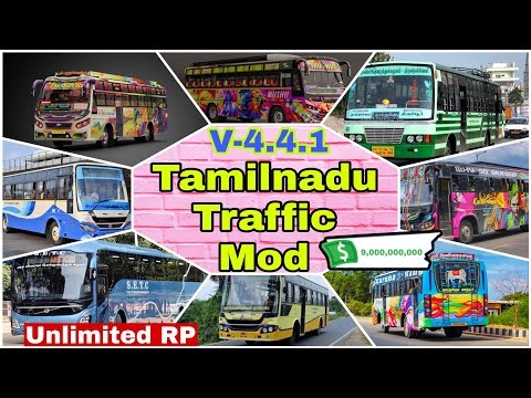 Bus Simulator indonesia V-4.4.1 Tamilnadu Traffic Mod | Unlimited Money 💰 Free Download #gaming