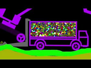 Drilling, Transport and travel Marble Factory Simulation: Mining, Transport, and Circular Journey