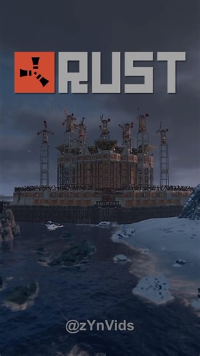 Best circle base design in #rust #rustbase #gaming #rustgame #rustshorts