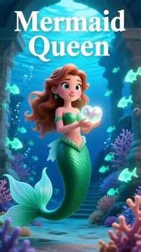 👑 Mermaid Queen Saves the Ocean 🌊✨ #Shorts #MermaidQueen #MermaidStory #OceanMagic #FantasyStory