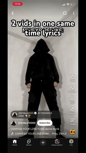 2 vids in one same time lyrics