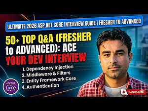 Top ASP.NET Core Interview Questions & Answers | Fresher to Advanced