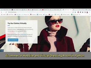 Project#19 Virtual Try Room with Complete Ecommerce Website in Python Django