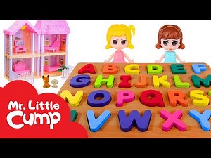 ABC Hide and Seek! Can You Find the Missing Letters? (Dollhouse Game)