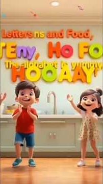 Cooking with Letters: Learn the Alphabet Through Delicious Recipes #kidssongs #kids