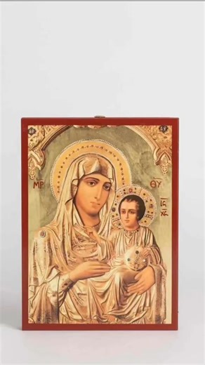Εκκλησιαστικά Είδη - ieramoni.gr on Instagram: "Εικόνα Παναγίας Ιεροσολυμίτισσας Ξύλινη Χρυσωμένη. Με ειδική τεχνική που την κάνει να είναι πιο λαμπρή και από χρυσοτυπία. Περασμένα με βερνίκι για να έχει αντοχή στο χρόνο. #θεοτόκος #εικονα_παναγιας #ορθοδοξια #orthodox #ieramonigr"