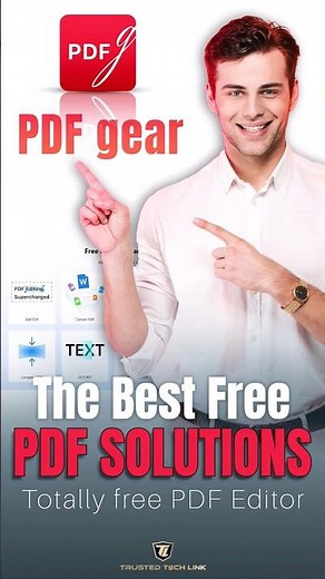 PDF gear | The Best Free PDF Solutions for All | Alternative Adobe Acrobat | Totally Free PDF Editor